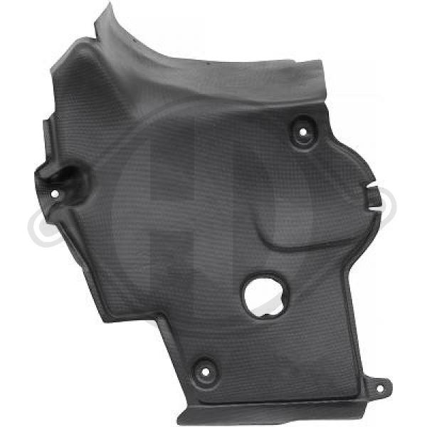 Mercedes W140 SE/L (300-600) 91-98 - Wyciszenie podmaskowe