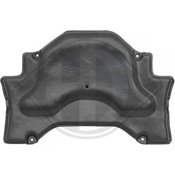 Mercedes W140 SE/L (300-600) 91-98 - Wyciszenie podmaskowe