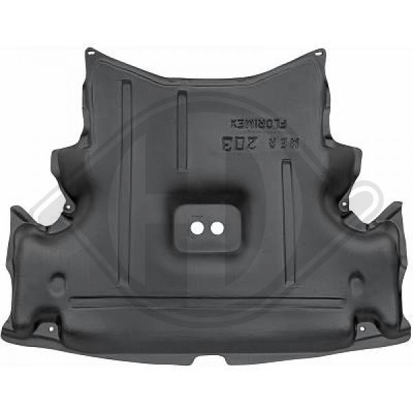 Mercedes C-Kl. (C180-320)W203 04-07 - Wyciszenie podmaskowe