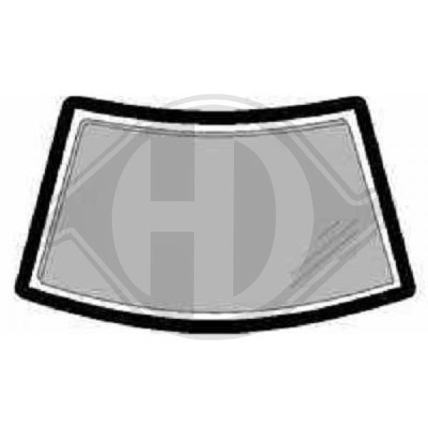 Volkswagen Golf I (17/155) 74-83 - Uszczelka szyba czołowa