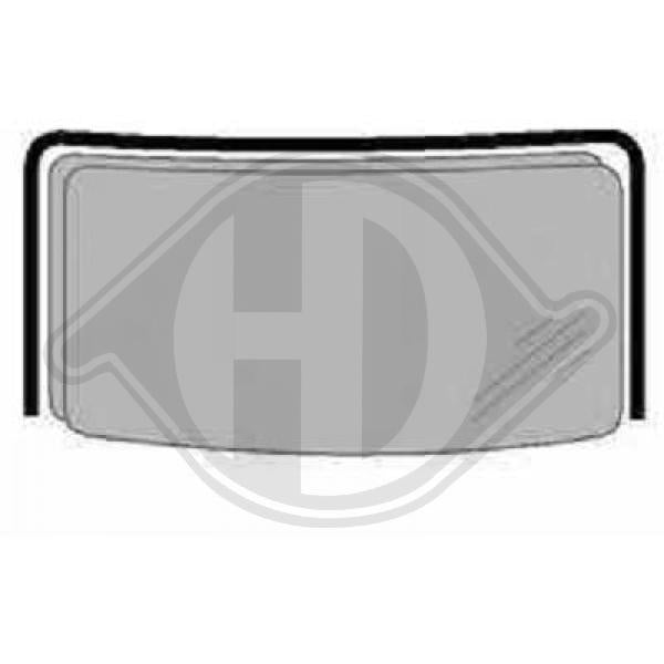 Fiat Iveco Daily 10-14 - Listwa ozdobna / ochronna szyba czołowa