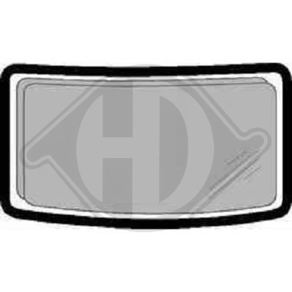 Mercedes 207D-410 77-95 - Uszczelka szyba czołowa
