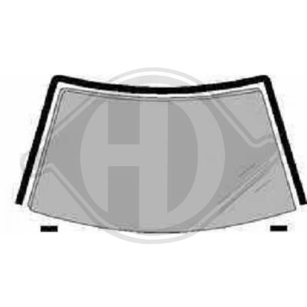 Peugeot Partner 96-02 - Rama szyby czołowej