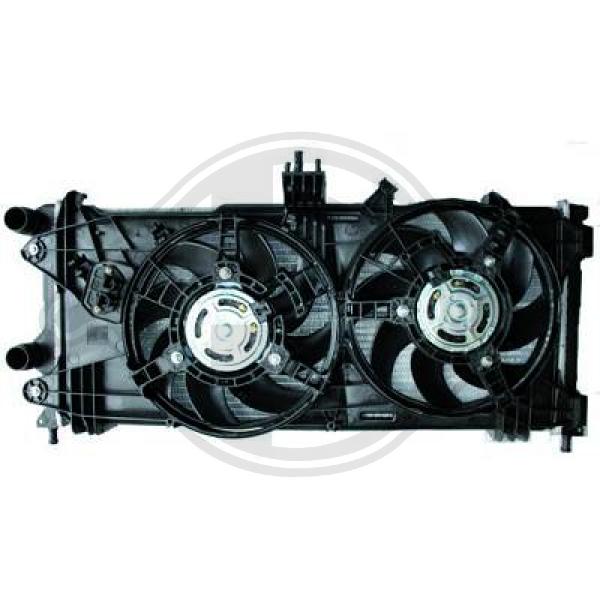 Fiat Doblo 05-10 - Moduł chłodzący