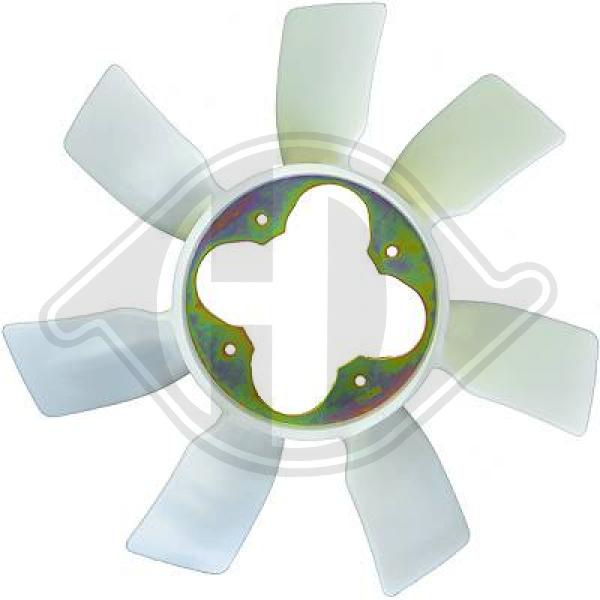 Toyota - koło wentylatora chłodzenie silnika