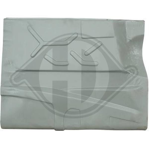 Mercedes - Podłoga nadwozia