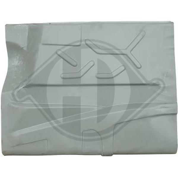 Mercedes - Podłoga nadwozia