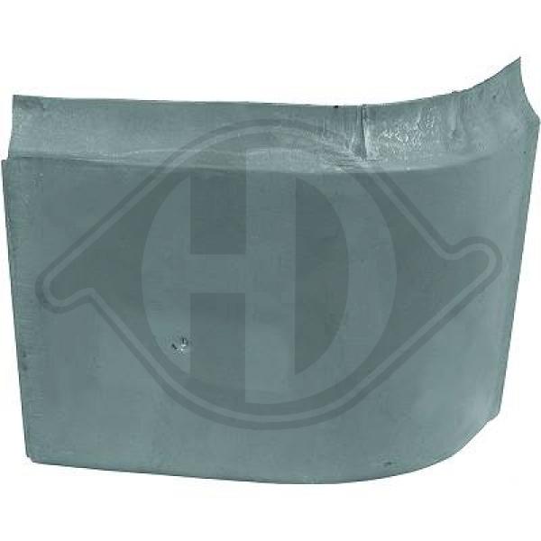 Mercedes - Tylny panel