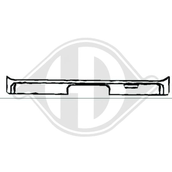 Mercedes - Tylny panel