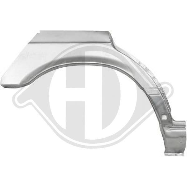 Mercedes - Sciana boczna