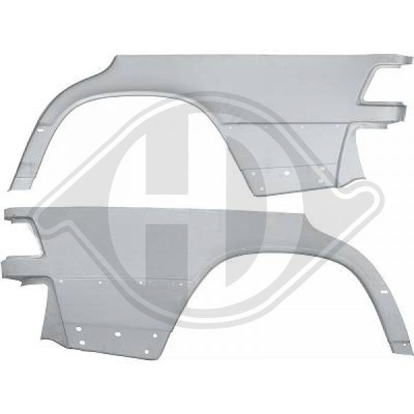 Mercedes - Sciana boczna