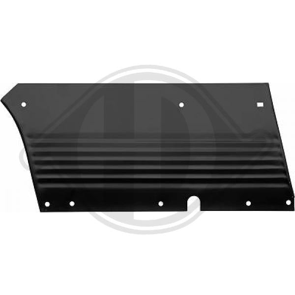 Mercedes - Sciana boczna