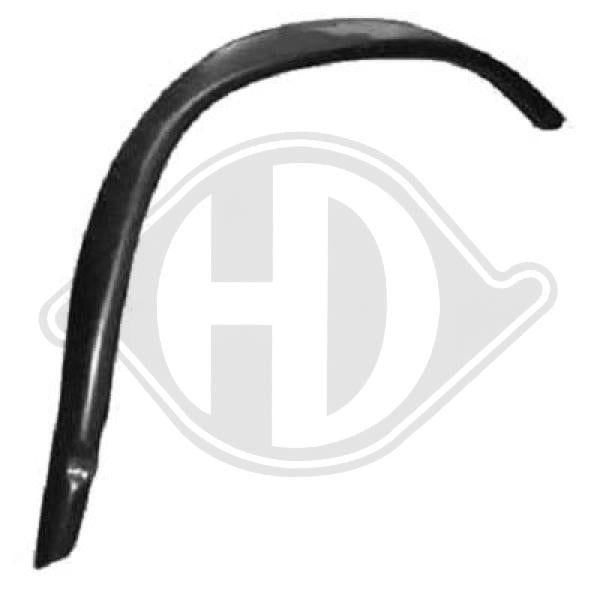 Mercedes - Wnęka na koło