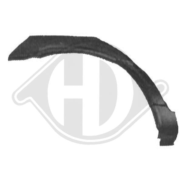 Mercedes - Sciana boczna