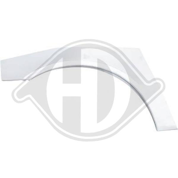 Mercedes - Sciana boczna