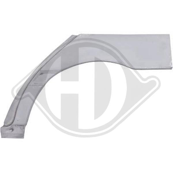 Mercedes - Sciana boczna