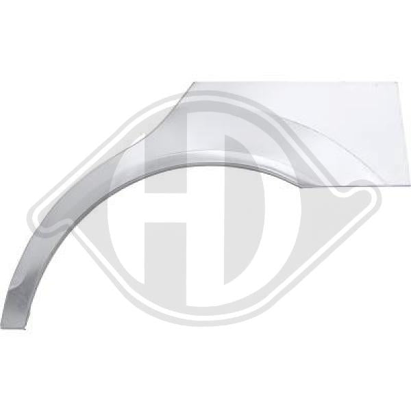 Mercedes - Sciana boczna