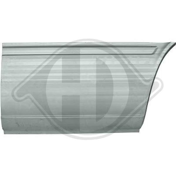 Mercedes - Sciana boczna