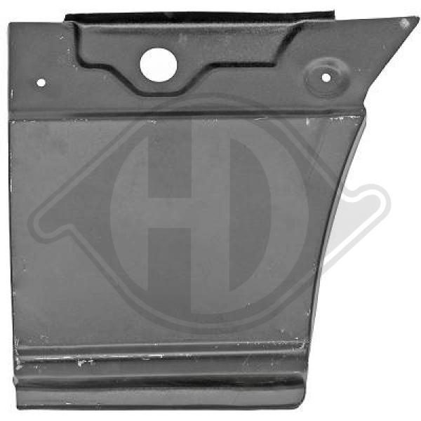 Mercedes - Sciana boczna