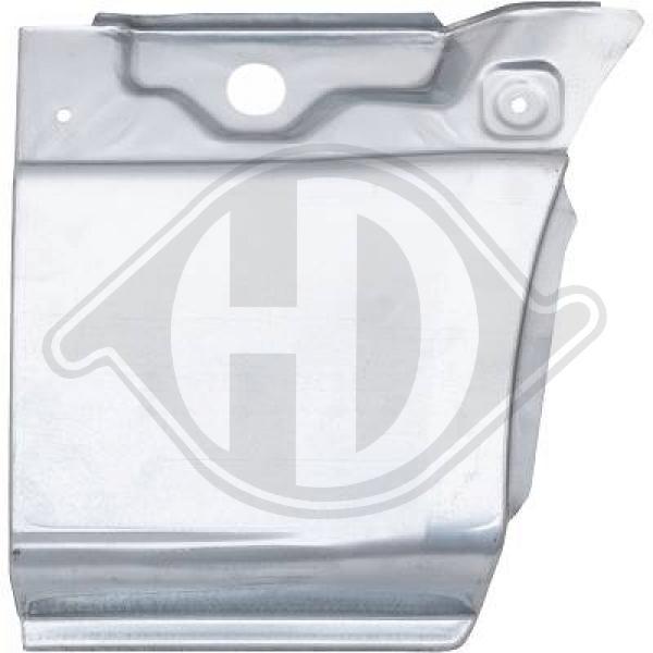 Mercedes - Sciana boczna