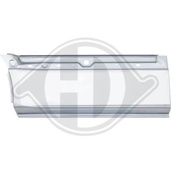 Mercedes - Sciana boczna