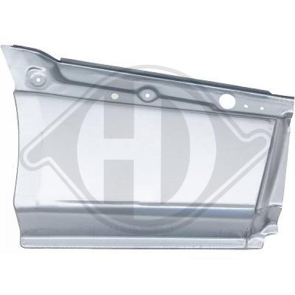 Mercedes - Sciana boczna