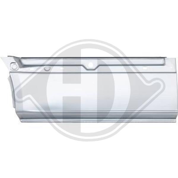 Mercedes - Sciana boczna