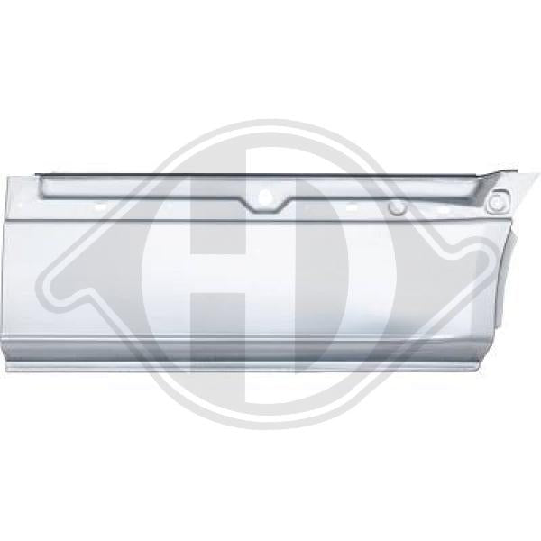 Mercedes - Sciana boczna