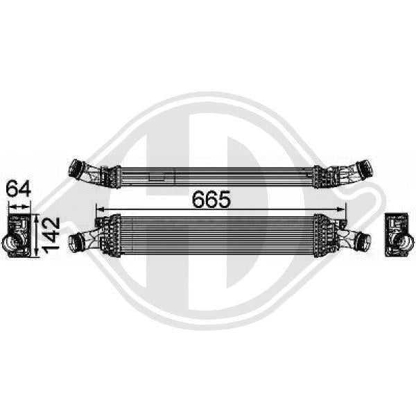 Audi - Chłodnica powietrza doładowującego