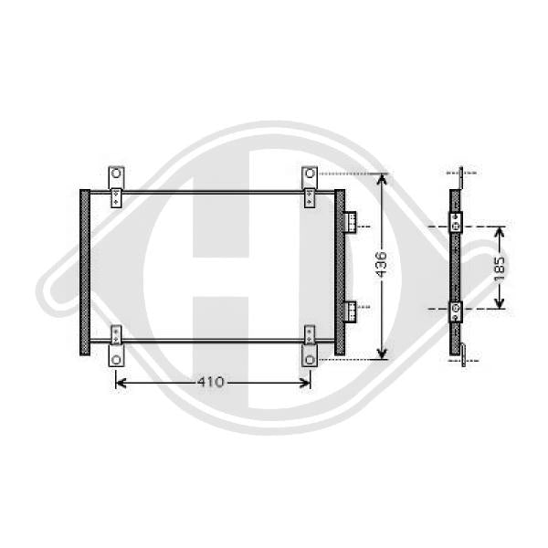 Peugeot - Skraplacz klimatyzacja