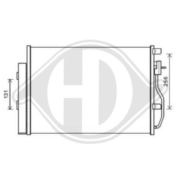 Opel - Skraplacz klimatyzacja