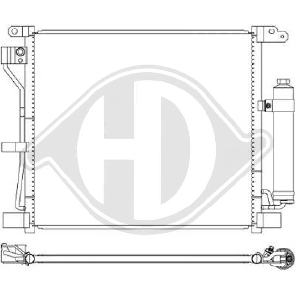 Nissan - Skraplacz klimatyzacja