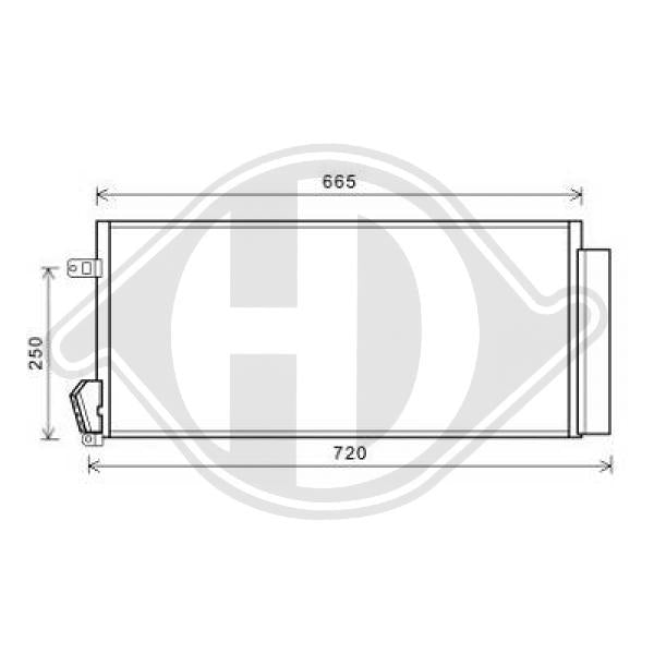 Opel - Skraplacz klimatyzacja
