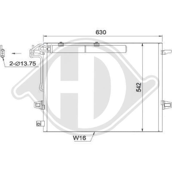Mercedes - Skraplacz klimatyzacja