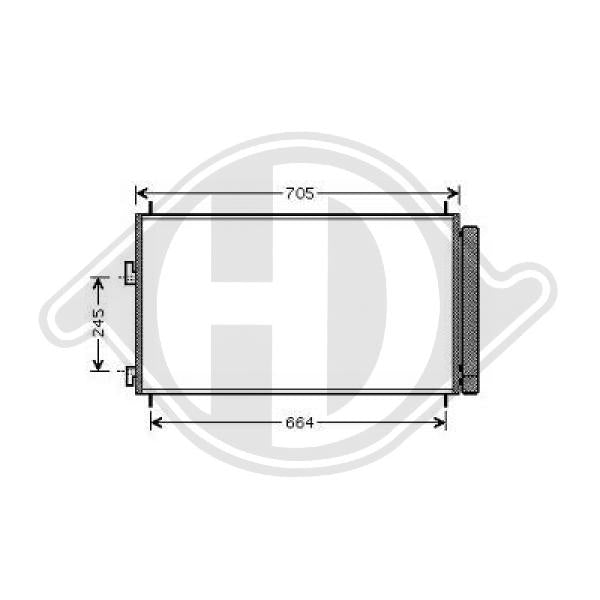 Toyota - Skraplacz klimatyzacja