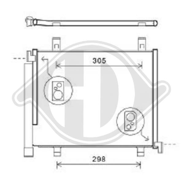Skoda - Skraplacz klimatyzacja