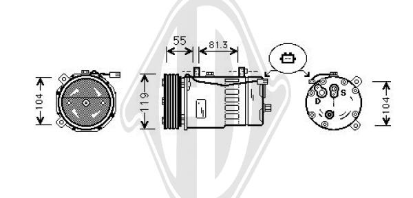 Volkswagen - Kompresor klimatyzacja