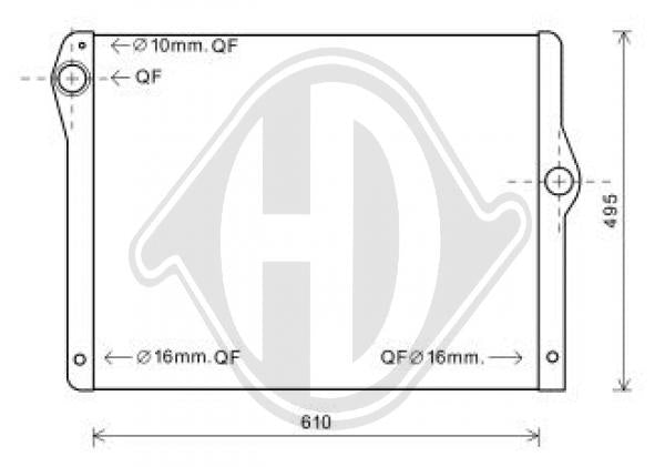BMW - Chłodnica układ chłodzenia silnika
