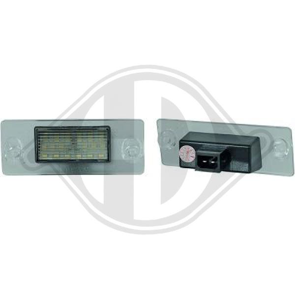 Audi - Oświetlenie tablicy rejestracyjnej