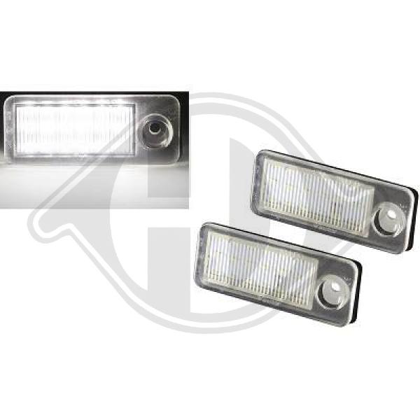 Audi - Oświetlenie tablicy rejestracyjnej