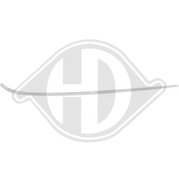 Mercedes - Listwa ozdobna / ochronna zderzak