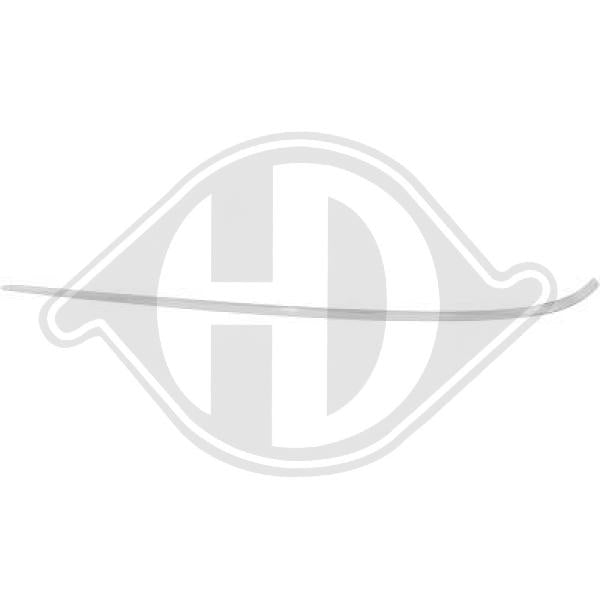 Mercedes - Listwa ozdobna / ochronna zderzak