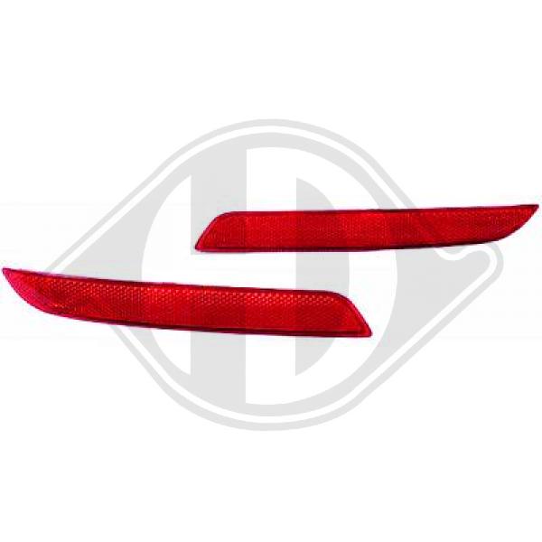BMW - Światło odblaskowe tylne
