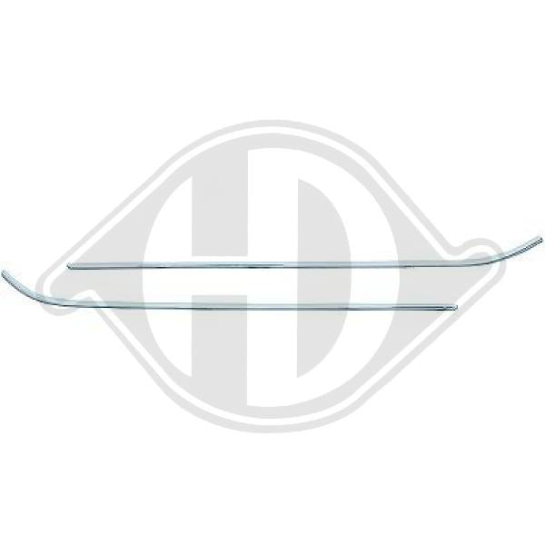 Mercedes - Listwa ozdobna / ochronna zderzak