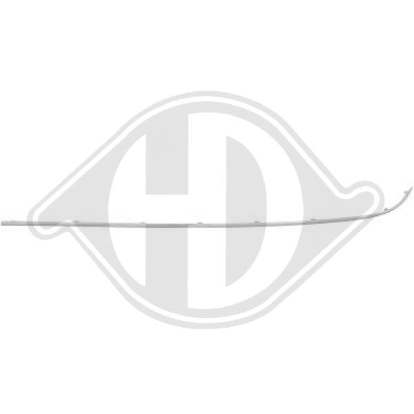 Mercedes - Listwa ozdobna / ochronna zderzak