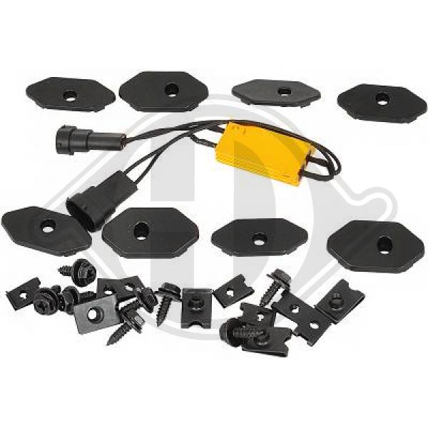 Audi - Zestaw montażowy zderzak